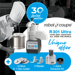 **PROMO** Robot Coupe Food Processor with Veg Prep Attachment R301 Ultra